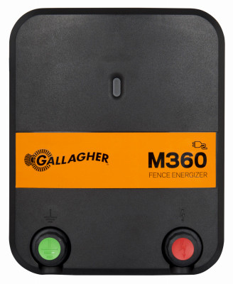 Electric Fence Charger, M360, 3.6 Joules, 110-Volt