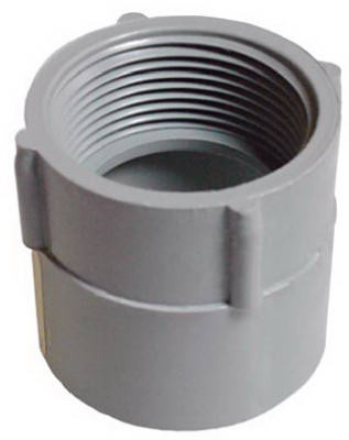 Conduit Fitting, PVC Female Adapter, 1-In.