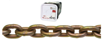 Binder Chain, Clevis Hook, 5/16 In. x 20 Ft., 3-Pk. (3 pieces)