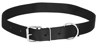Livestock Neck Strap, Black Nylon, 1-3/4 x 44 In.
