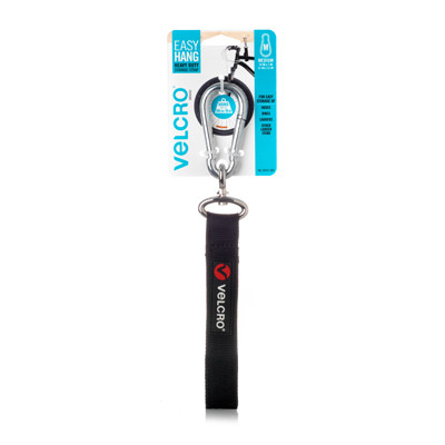 Easy Hang Storage Strap, Heavy Duty, Black, Medium, 24 x 1 In.