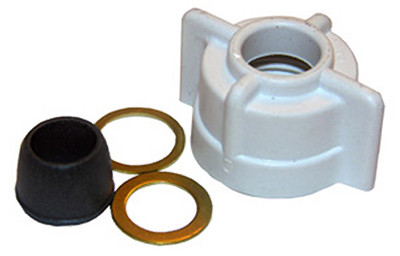 Faucet Plastic Slip Joint Supply Tube Connection Nut 3/8 In. Tube x 41641 In. FIP