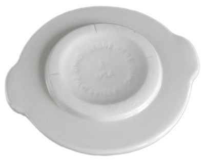 Bristol Crock Cover, White, 1-Gal. (2 pieces)