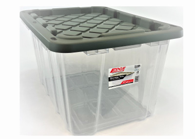 Heavy Duty Clear Tough Tote, 27 gal