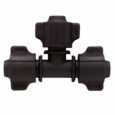 Drip Irrigation Tee, Universal, 1/2-In.
