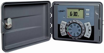 Underground Sprinkler Timer, Indoor/Outdoor, 6-Station