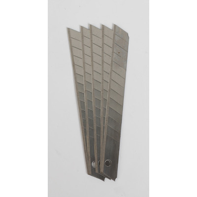 13-Point Snap Knife Blades, 9mm, 5-Pk.
