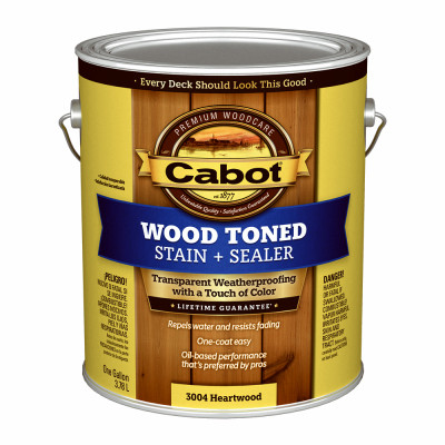 Wood Tone Deck & Siding Stain, Heartwood, Gallon