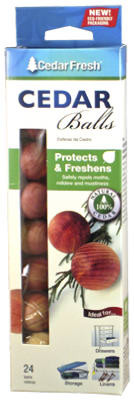Cedar Moth Balls, 24-Pk.