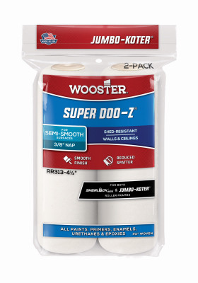 Jumbo-Koter Pro/Doo-Z FTP Paint Roller Cover, 3/8-In., 2-Pk.
