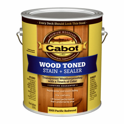 Wood Tone Deck & Siding Stain, Pacific Redwood, Gallon