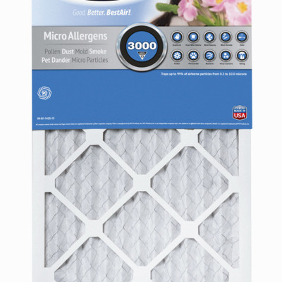 14x25 x 1 In. MERV 13 Furnace Filter, 90 Days (6 pieces)