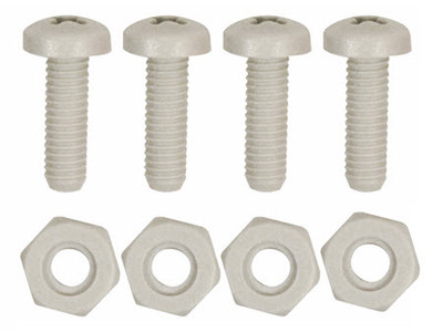 License Plate Fastener, Nylon, 4-Pk.