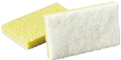 Cleansing Sponge, Light Duty, 6.1 x 3.6 In.