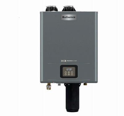 X3 Tankless Water Heater, Natural Gas, Maximum 199k BTU Maximum 10.5 GPM