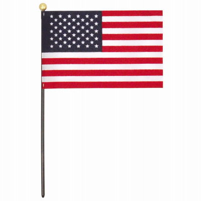 U.S. Flag, 4 x 6-In. (48 pieces)