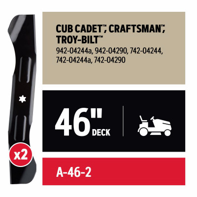 2CT 46" MOWER BLADE
