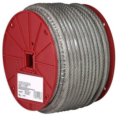 Hi-Viz Cable, Orange, 3/16-1/4 In. x 250 Ft.