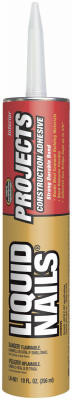 Construction Adhesive, Light Tan, 10-oz.