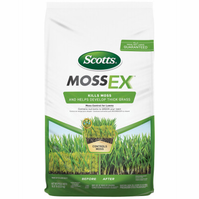 MossEx Moss Killer for Lawns, 18.37-Lbs.