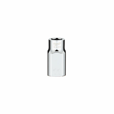 Metric 6-Point Shallow Socket, Four Flat Sides, 11 mm, 1/2 In. Drive