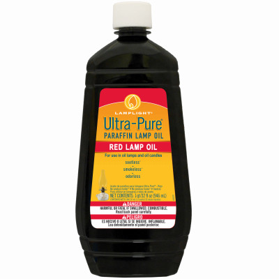 Ultra Pure Lamp Oil, Red, 32 oz.