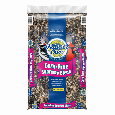 Supreme Blend Wild Bird Food, Corn-Free, 20 Lb. Bag