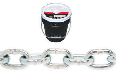 5/16 In. Blue-Krome Proof Coil Chain, 92 Ft.