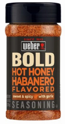 6oz Weber Bold Hot Honey Habanero Seasoning