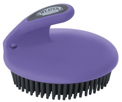 Livestock Breakdown Brush, Purple, 4 x 4.5 In.