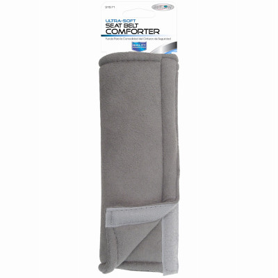 Ultra Soft Seat Belt Pad, Gray