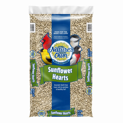 Sunflower Hearts Wild Bird Food, 15 Lb. Bag
