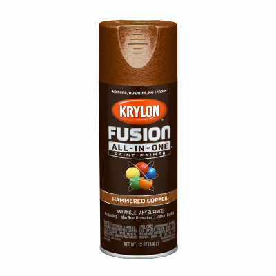 Fusion All-In-One Spray Paint + Primer, Hammered Copper, 12-oz.