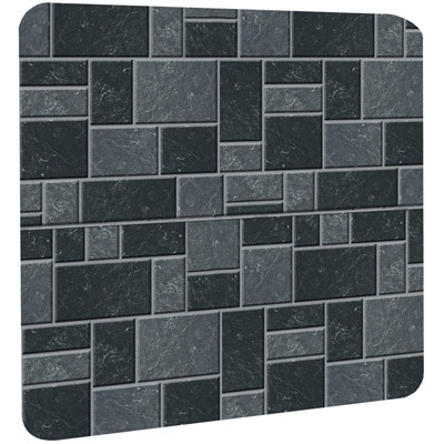 Thermal Stove/Wall Board, Floor Protector, Slate, 36 x 52 In.