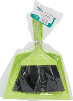 SS 6.7" Whisk Broom/Pan
