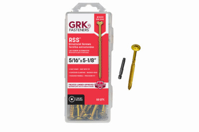 GRK RSS 5/16" x 5-1/8" Screws 50-Ct.