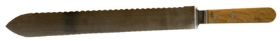 Beekeeping Knife, Angled/Cold