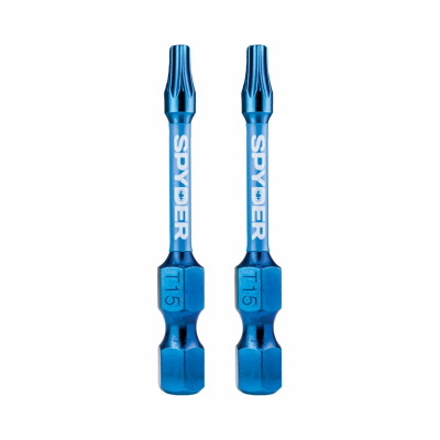 T15 Torx Impact Driver Bits, 2 In., 2-Pk.