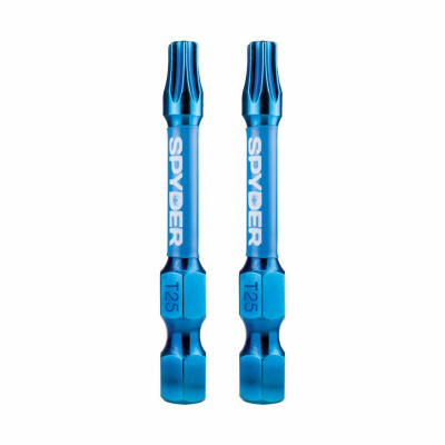 T25 Torx Impact Driver Bits, 2 In., 2-Pk.