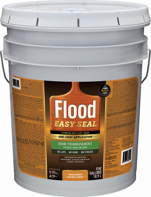 Easy Seal Oil-Based Stain & Sealer, Natural Cedar, 5 Gallon