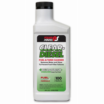 Clear-Deisel Fuel & Tank Cleaner, 26 oz.