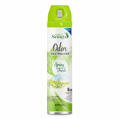 Odor Neutralizer, Spring Fresh, 9-oz. Aerosol (12 pieces)