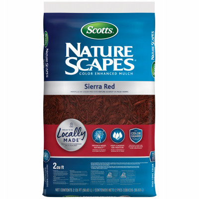 Nature Scapes Color Enhanced Mulch Sierra Red 1.5 cu. ft.