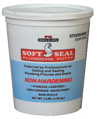 Soft Seal Plumbers' Putty, 14 oz.