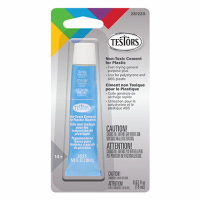 General Purpose Plastic Glue, 5/8 oz.