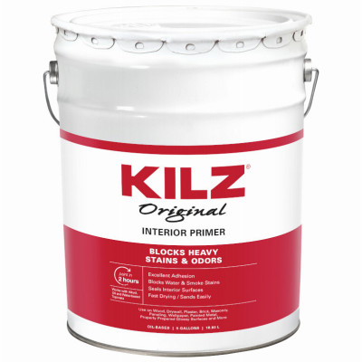 Interior Primer, High-Solids, Oil-Based, 5-Gallon