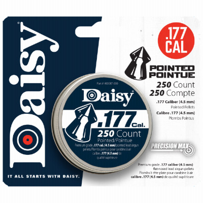 Maxspeed Pointed Pellets, .177 Caliber, 250-Ct. Tin