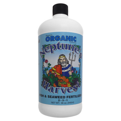Organic Fish & Seaweed Fertilizer, 2-3-1, 1 Qt.