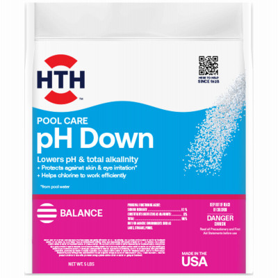 Pool Care pH Down Granules, 5-Lbs.