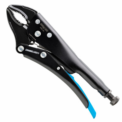 10" Locking Pliers, Curved Jaw